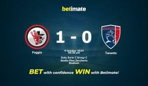 Foggia's Solid 1-0 Win Over AZ Picerno