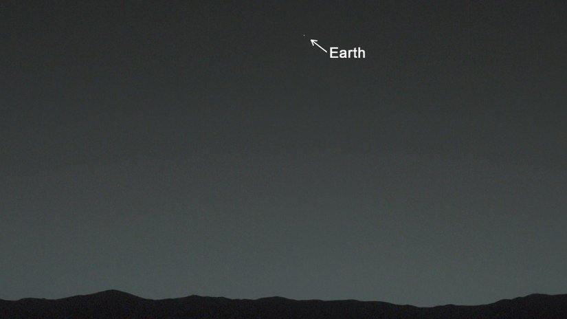 Mars'tan Dünya Nasıl Görünür?