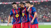 Barcelona 5-0 Athletic Club: Hansi Flick's side reach Super Cup final in style