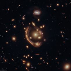  A Molten Galaxy Einstein Ring 