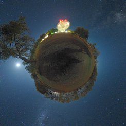 Gezegen ve Radyo Çanağı