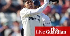 Shubman Gill Leads India With Century At Edgbaston