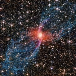 Red Spider Planetary Nebula from Webb