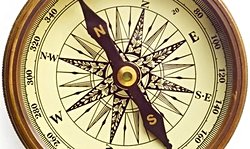 Tam kuzey kutup noktasında pusula nasıl tepki verir?