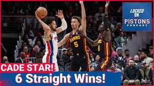 Detroit Pistons Extend Winning Streak To Eight Games