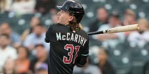 Diamondbacks Trade Jake McCarthy To Rockies For Pitching Prospect