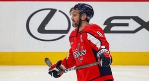 Ovechkin Achieves 29th Place On NHL Games Played List