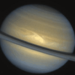 A Storm on Saturn