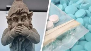 Dutch Police Discover MDMA Garden Gnome During Drug Bust