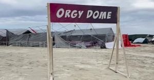 Burning Man Dust Storm Destroys Orgy Dome And Camps