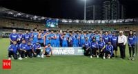 IND vs AUS 5th T20I: Washout hands India 2-1 series win Down Under | Cricket News - The Times of India