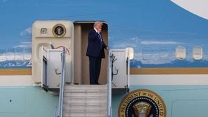 Hunting Stand Found Near Trump’s Air Force One Sparks Probe