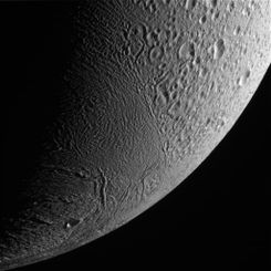 Thirty Thousand Kilometers Above Enceladus