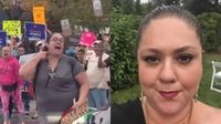 Teacher mocks Charlie Kirk assassination at 'No Kings' protest