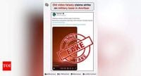Govt debunks Pakistan's false 'strike at Amritsar military base' claim | India News - The Times of India