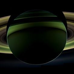 Saturn at Night