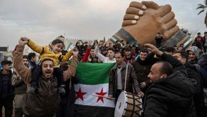 Syrian Rebels Celebrate Freedom After Ousting Assad