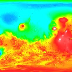 Mars'ın Topografyası