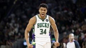 Giannis Antetokounmpo Shines Despite Injury, Bucks Edge Wizards