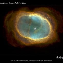 NGC 3132: Sekiz Patlamalı Bulutsu