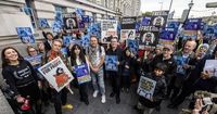 Celebrities lead 'Free the 15' protest demanding penguins' freedom