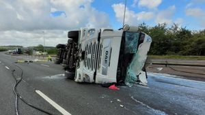 Major Disruption Following M6 Double Lorry Crash