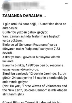 Ekte bahsedilen zaman daralması gerçek mi?