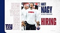 New York Giants hiring Matt Nagy as offensive coordinator