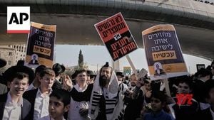 Jerusalem Sees Massive Ultra Orthodox Protest Over Draft