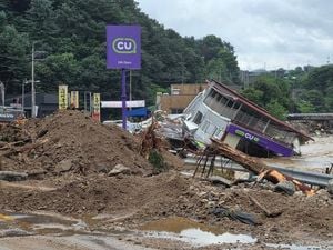 South Korea Floods Leave Fourteen Dead Twelve Missing