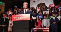 Team Trump Responds to Newsom Trolling With Sad Mad Men Meme