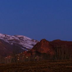 Eclipsed Moon in the Morning