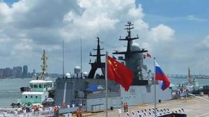 Chinese Warships Conduct Live-Fire Drills Over Tasman Sea