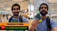 Pakistani citizen travels to India with a ‘slight risk’; shares video - The Times of India