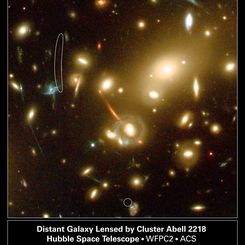 Galaxy Cluster Lenses Farthest Known Galaxy