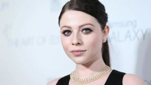 Michelle Trachtenberg Celebrates 39th Birthday With Friends And Family