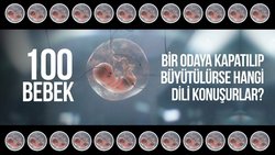 100 BEBEK BİR ODAYA KAPATILIP BÜYÜTÜLÜRSE HANGİ DİLİ KONUŞURLAR