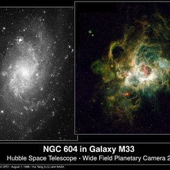 NGC 604: Dev Bir Yıldız Doğumevi