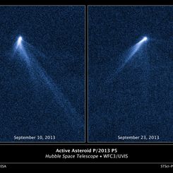  The Unexpected Tails of Asteroid P5 