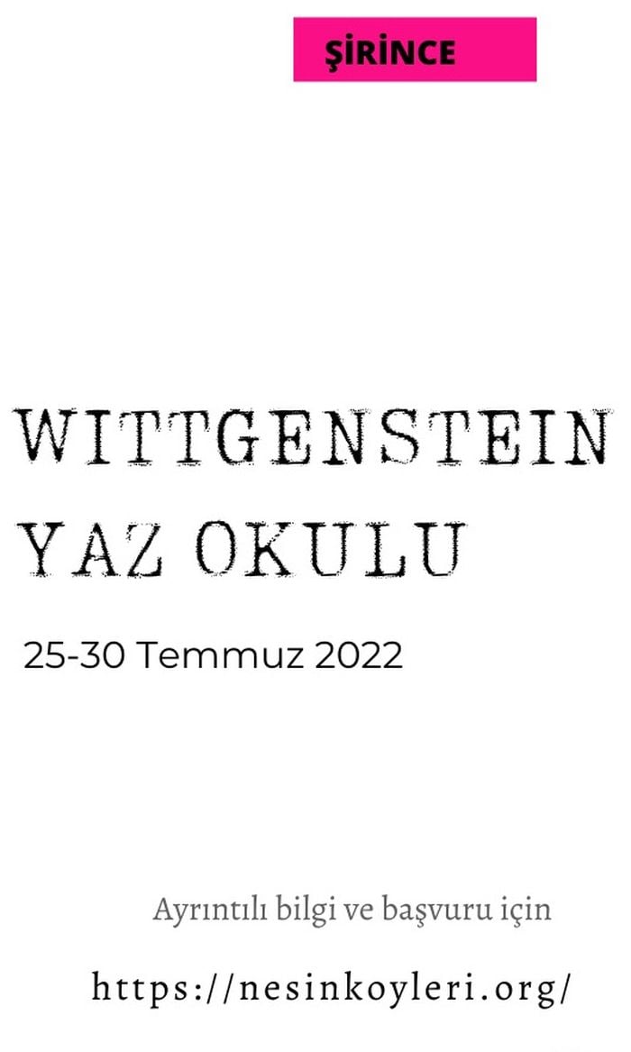 Wittgenstein Yaz Okulu (Nesin Matematik Köyü)