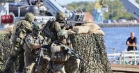 Germany leads a military exercise in the Baltic as tensions with Russia simmer
