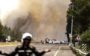 Massive Forest Fires Erupt Near Jerusalem Prompting National Emergency