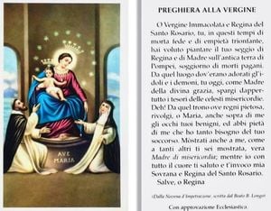 Thousands Gather For Supplica Alla Madonna Di Pompei Today