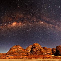 Milky Way Over the Bungle Bungles