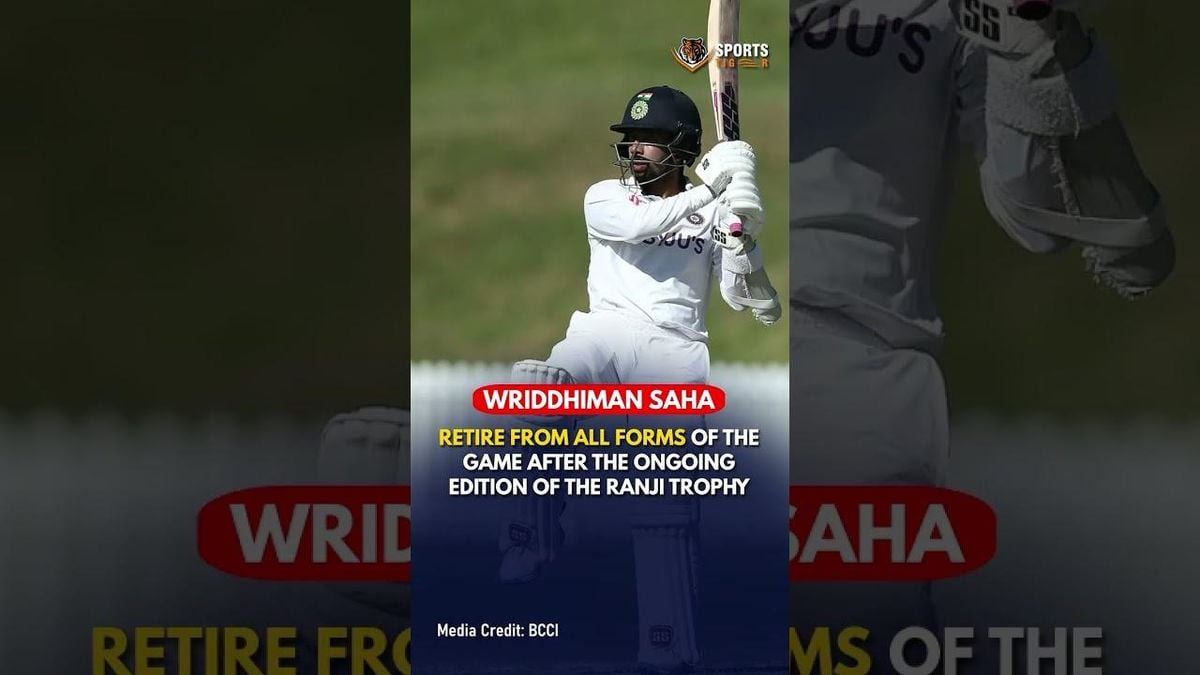 Wriddhiman Saha Bids Farewell To Cricket After Stellar Career