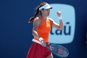 Emma Raducanu Achieves First Top-10 Win On Hard Courts