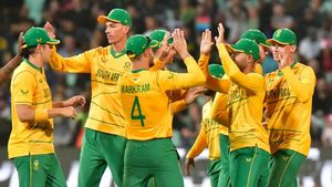 South Africa Prepares For Champions Trophy Face-Off Against Afghanistan