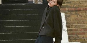 Leather Sahariana Jackets And Cozy Knitwear Dominate Autumn 2025