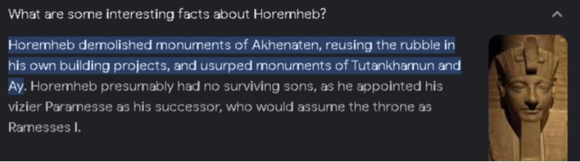 Horemheb Akhenaton İlişkisi
