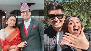 Prajakta Koli Celebrates Mehendi Ceremony With Fiancé Vrishank Khanal